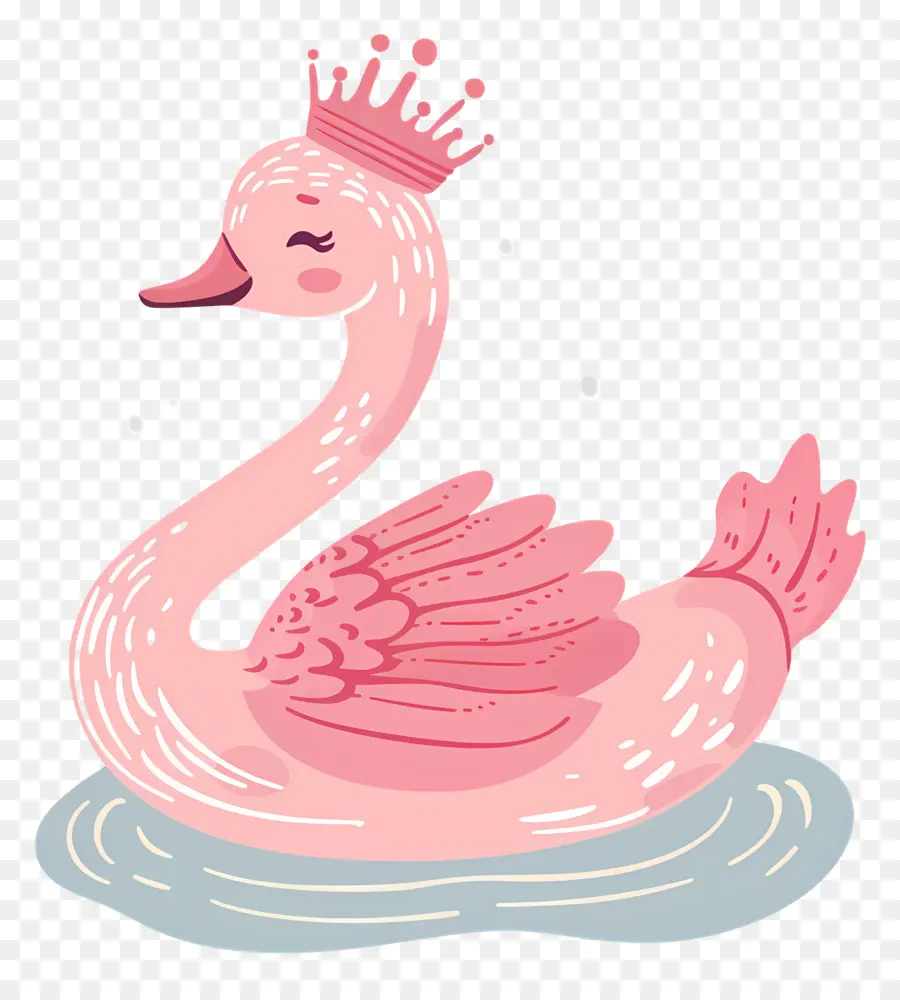 Cisne Rosa，Coroa PNG