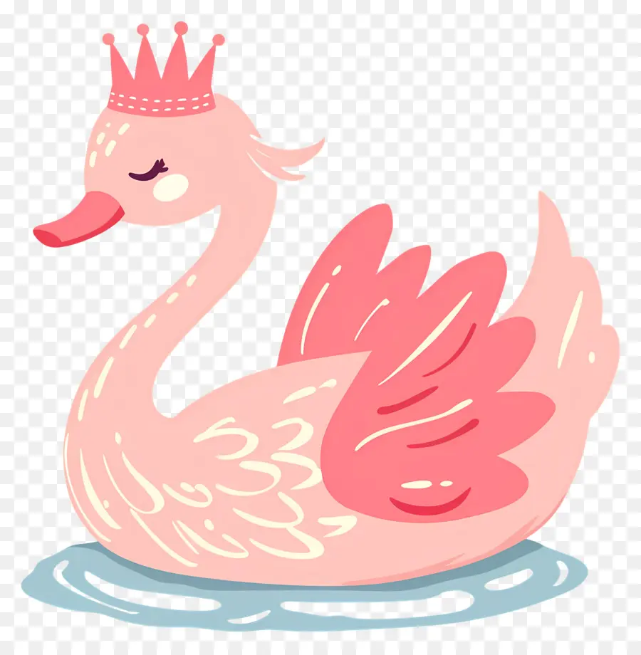 Cisne Rosa，Coroa PNG