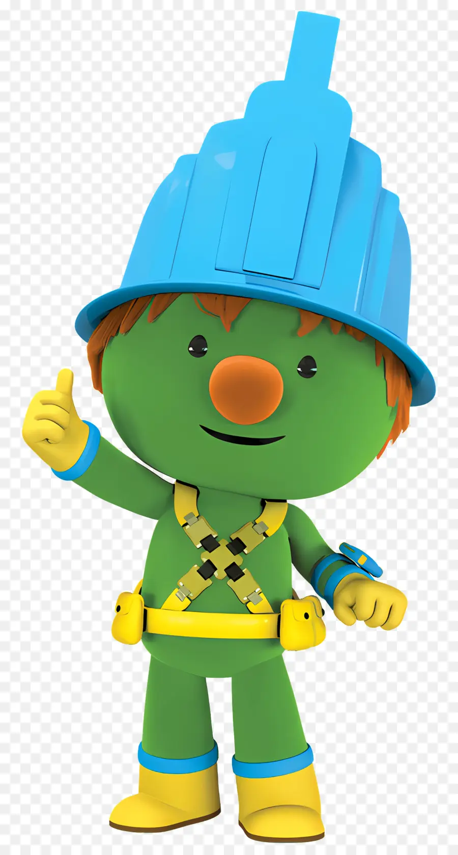 Doozers，Personagem De Construção Verde PNG