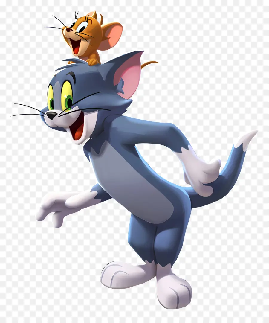 Tom E Jerry，Gato E Rato De Desenho Animado PNG