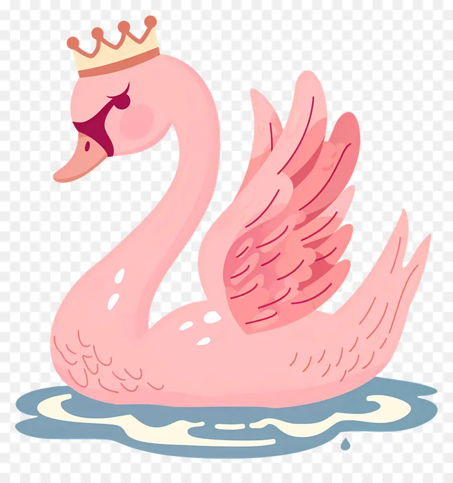 Cisne Rosa，Coroa PNG