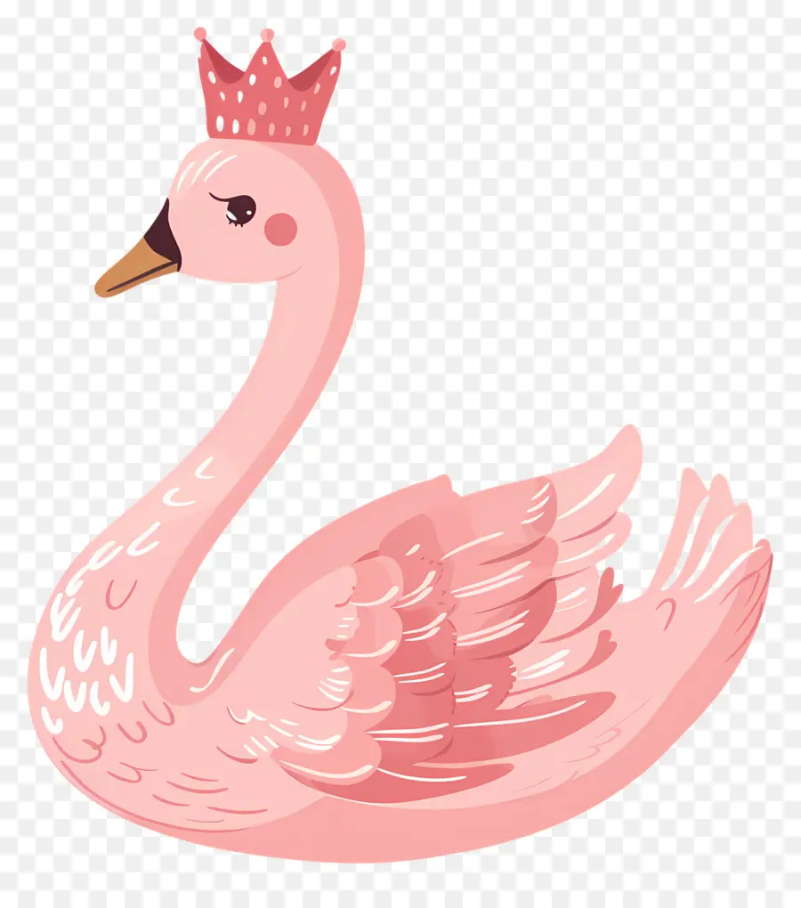 Cisne Rosa，Coroa PNG