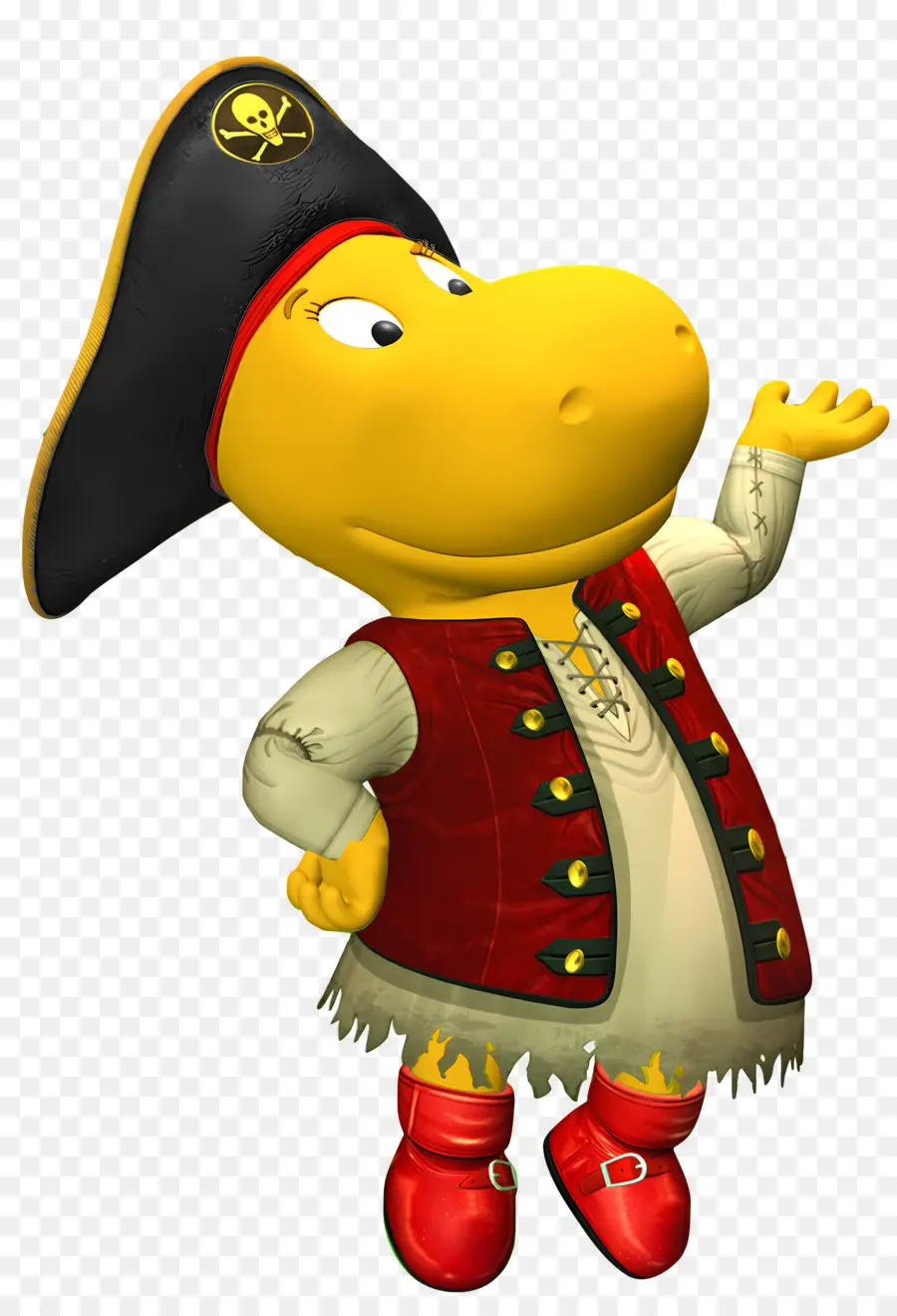 Backyardigans，Personagem Pirata PNG