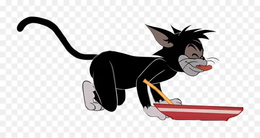 Gato Butch，Gato Preto De Desenho Animado PNG