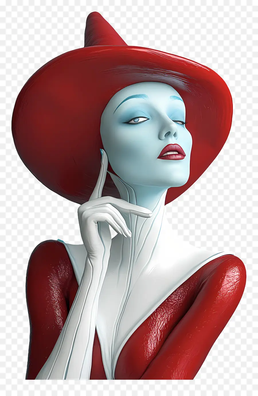 Mulher Da Moda，Personagem Estiloso PNG