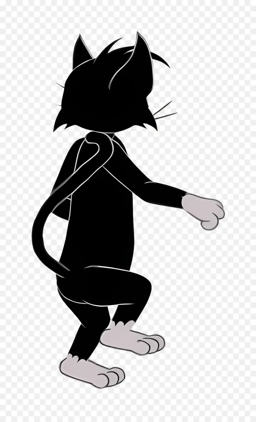 Gato Butch，Gato Preto PNG