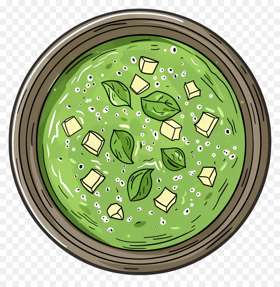 Sopa Verde，Tigela PNG