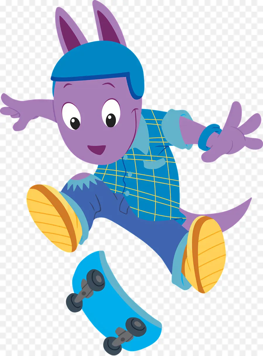 Backyardigans，Personagem De Skate PNG