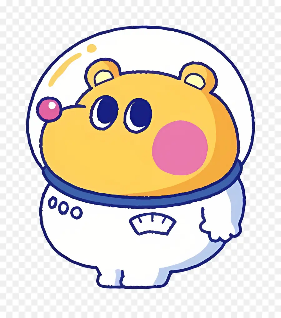 Kumamilen，Urso De Desenho Animado PNG