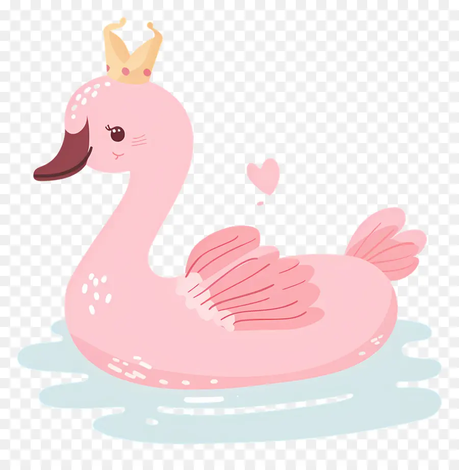 Cisne Rosa，Coroa PNG