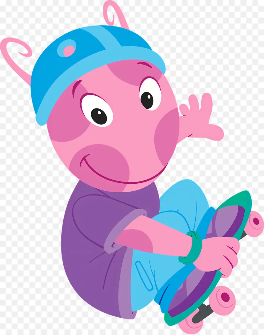 Backyardigans，Personagem Rosa PNG