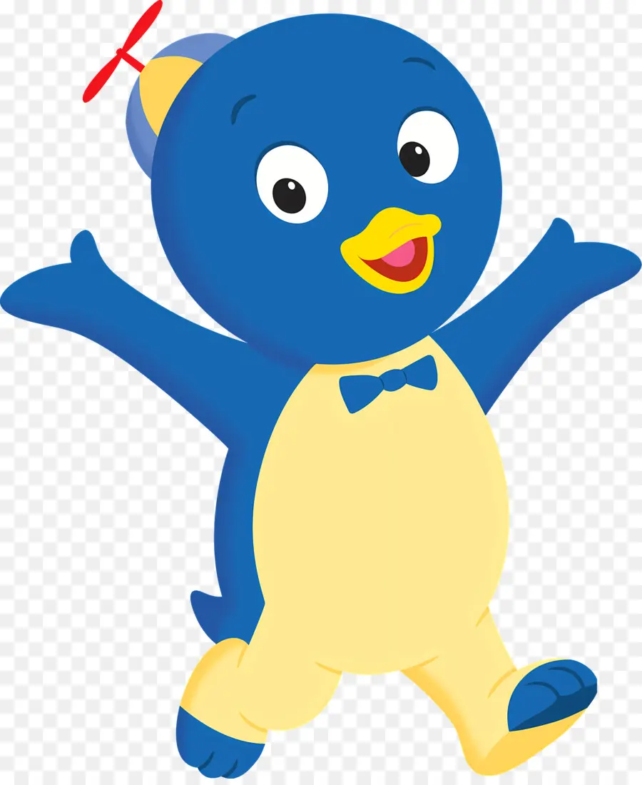 Backyardigans，Pinguim Azul PNG