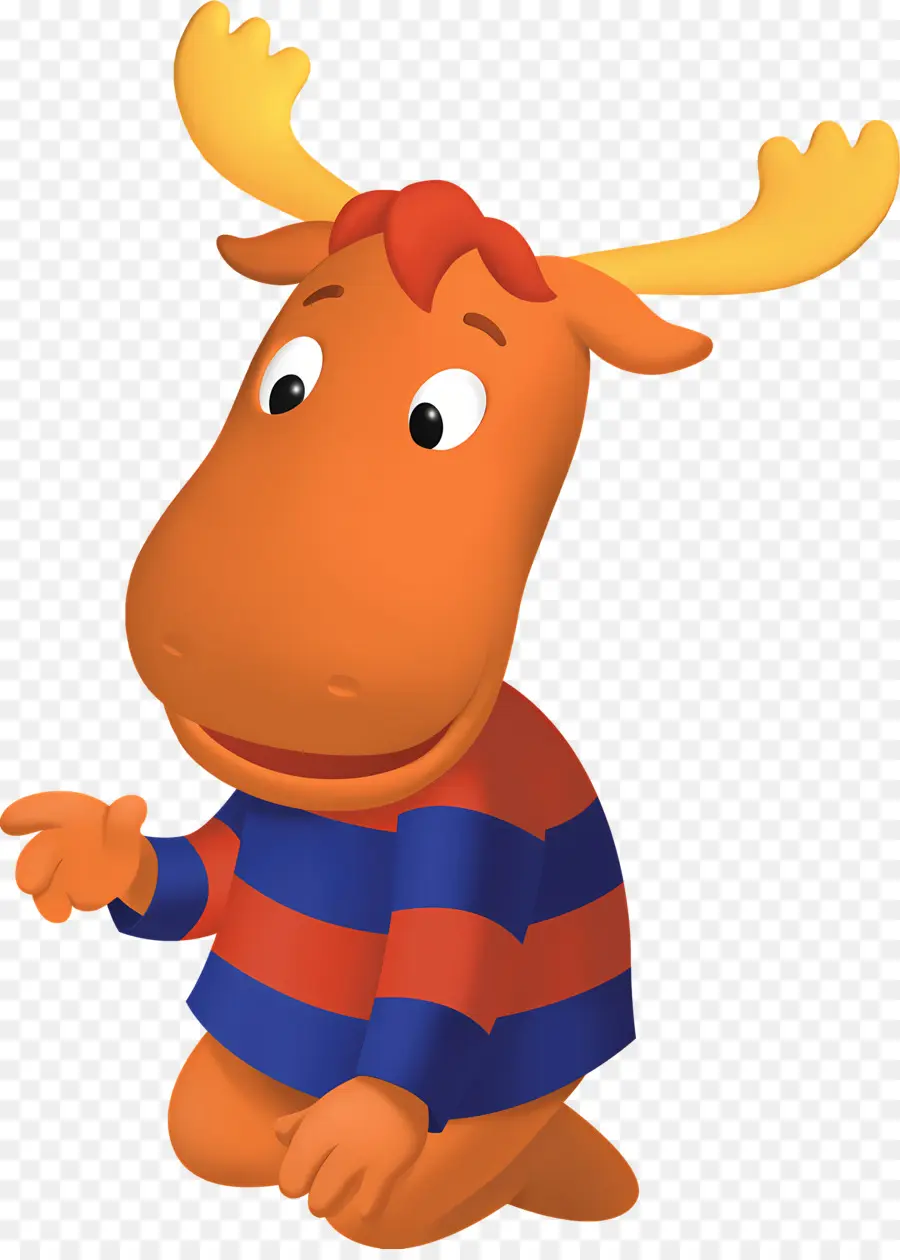 Backyardigans，Alce Laranja PNG