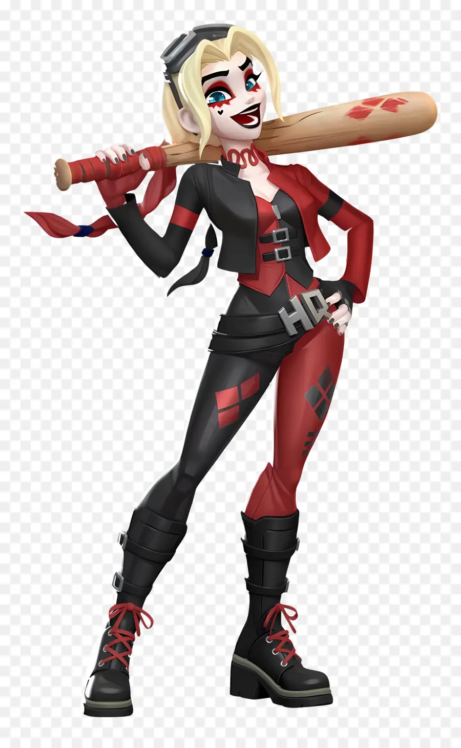 Harley Quinn，Personagem Com Morcego PNG