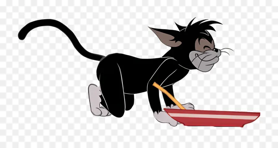 Gato Butch，Gato Preto De Desenho Animado PNG