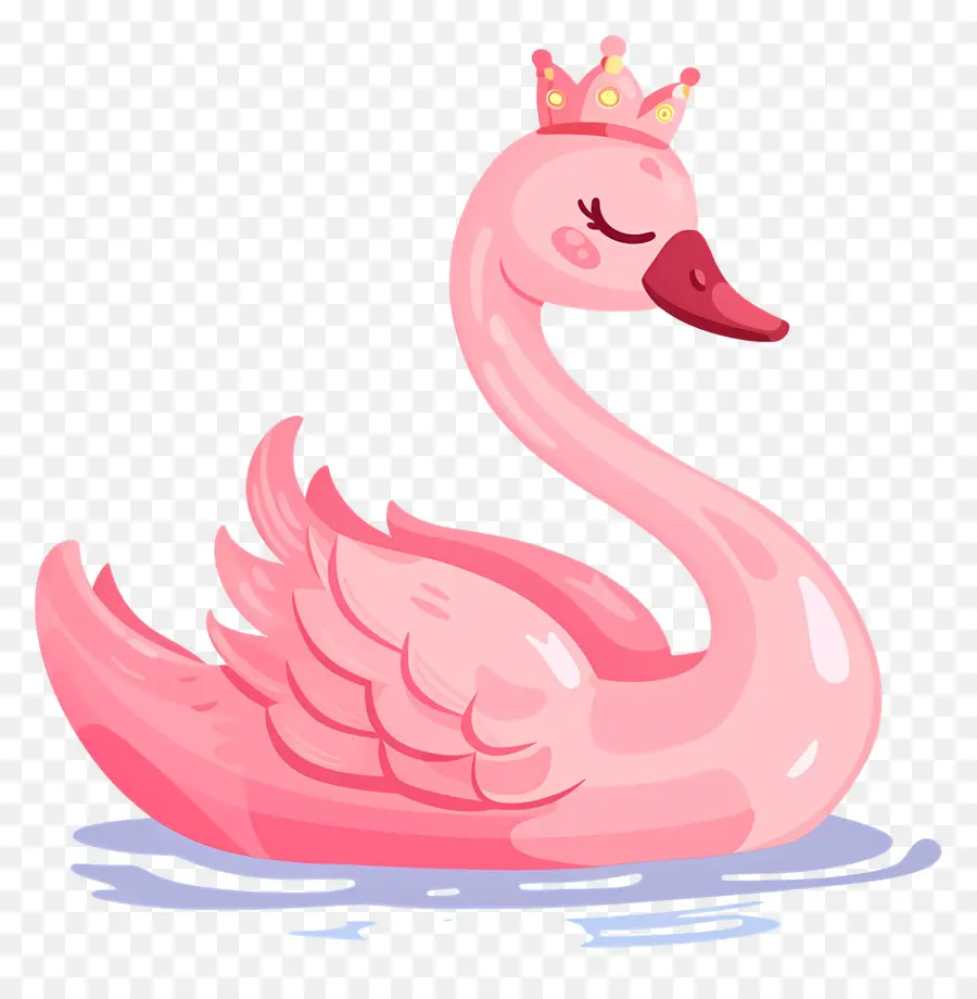 Cisne Rosa，Coroa PNG