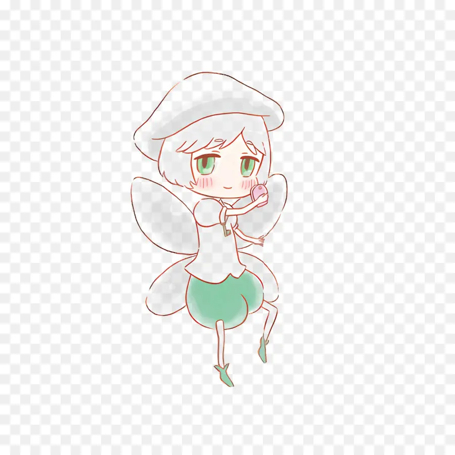 Rilu Rilu Fairilu，Fada Do Chapéu Branco PNG