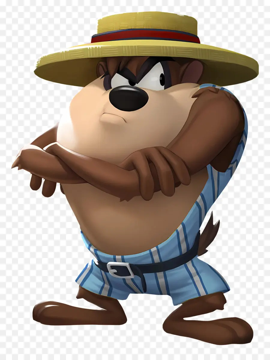 Taz，Personagem De Desenho Animado Em Moda Praia PNG