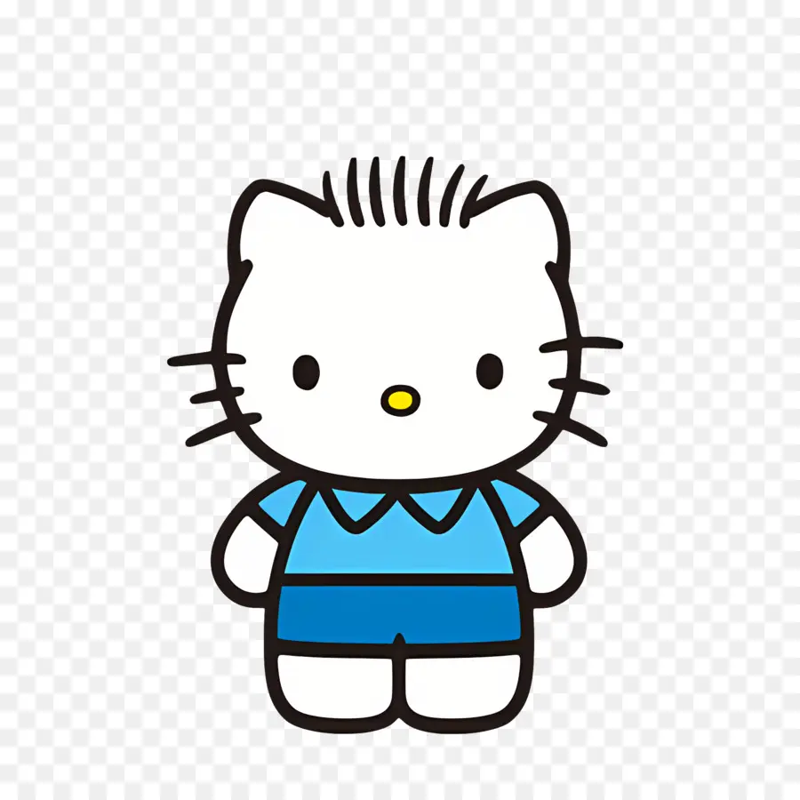 OlÁ Gatinho，Gato De Desenho Animado PNG