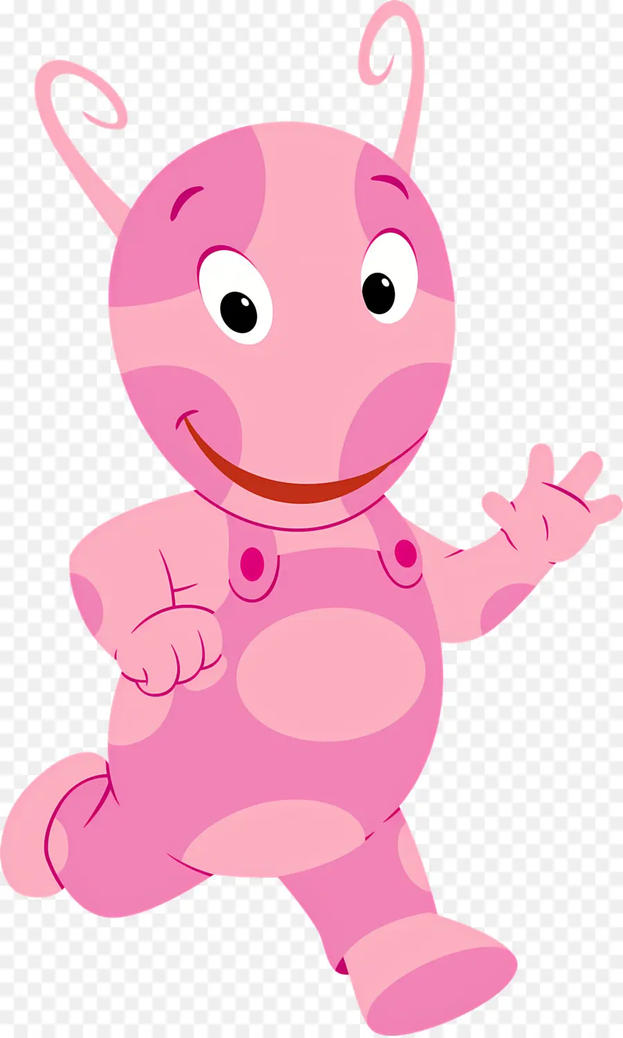 Backyardigans，Personagem Alienígena Rosa PNG