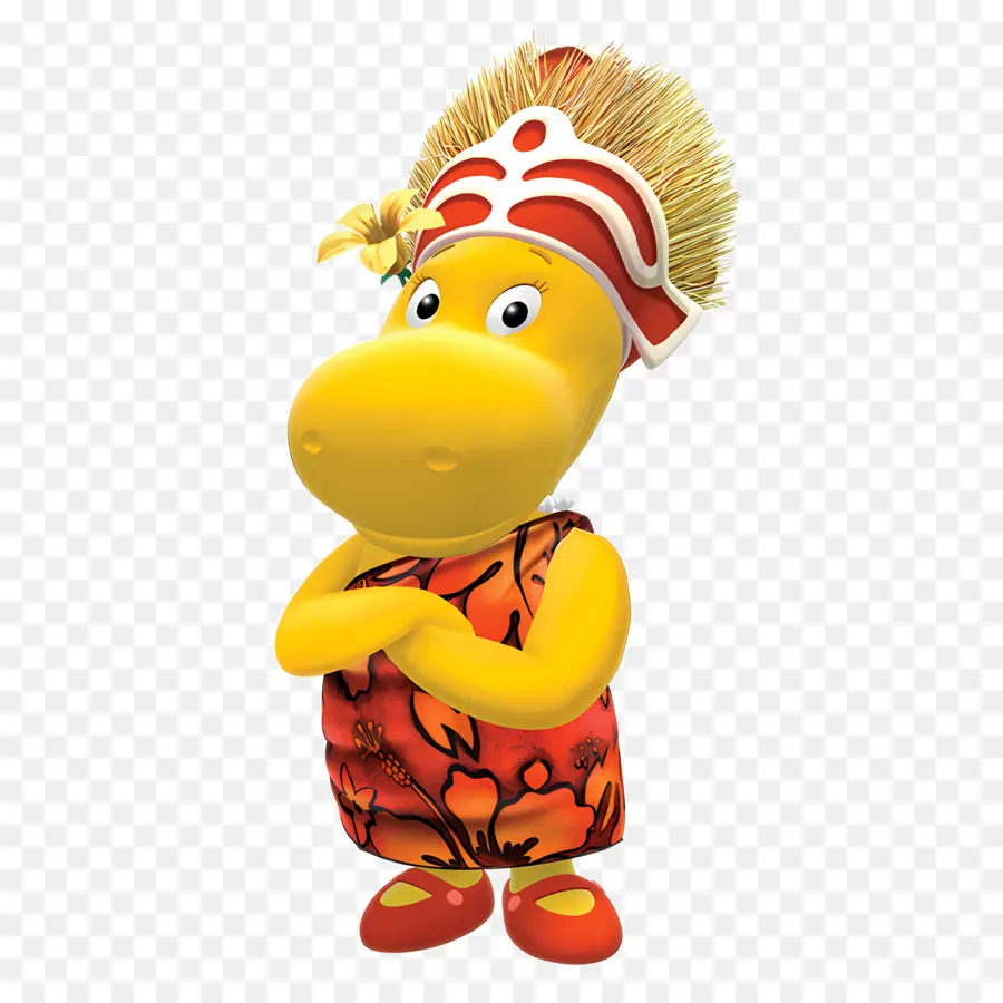 Backyardigans，Criatura Amarela PNG