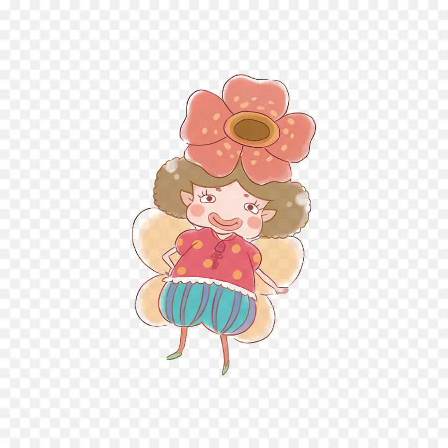 Rilu Rilu Fairilu，Fada Das Flores PNG