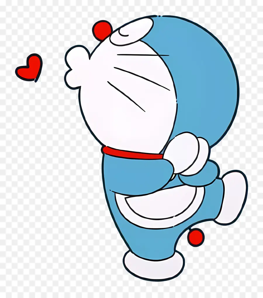 Doraemon，Gato Robô Azul PNG