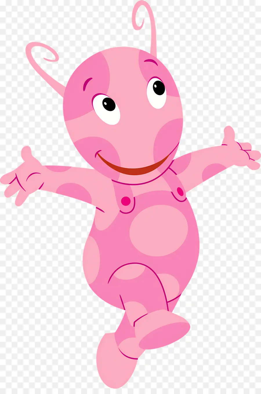 Backyardigans，Criatura Rosa PNG