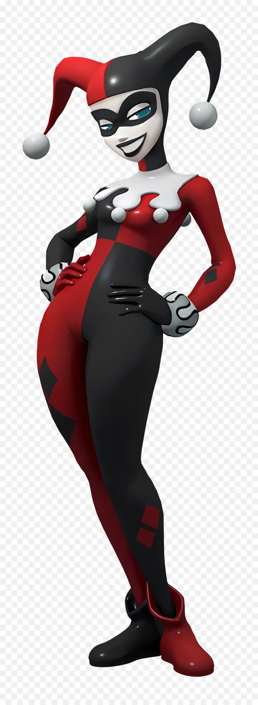 Harley Quinn，Fantasia De Arlequim PNG