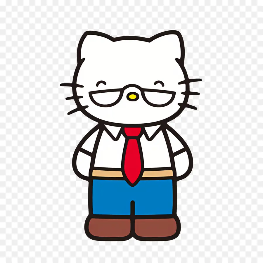 OlÁ Gatinho，Personagem De Desenho Animado De Gato PNG