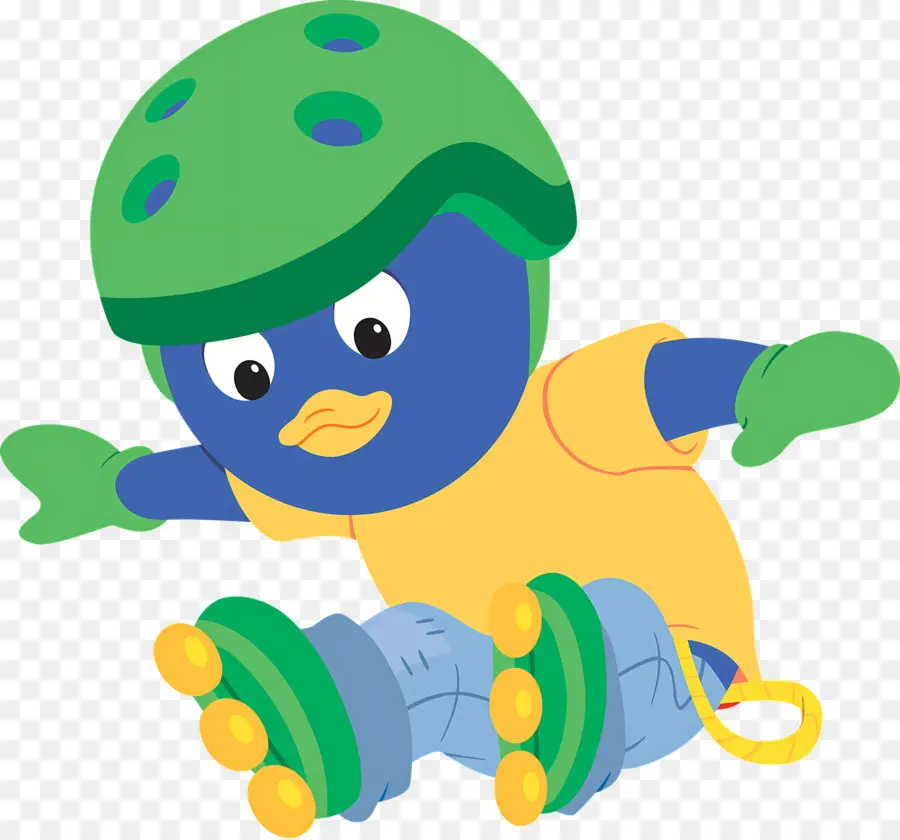 Backyardigans，Pinguim Azul PNG