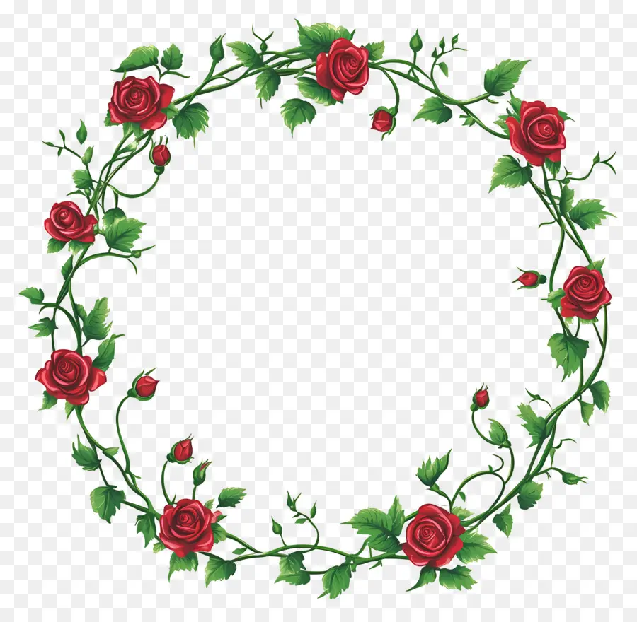 Fronteira Rosa，Coroa De Rosas PNG