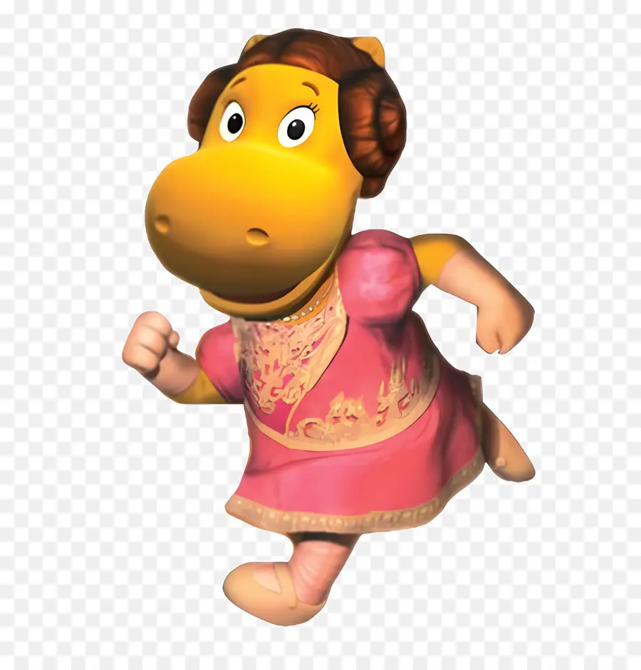 Backyardigans，Personagem De Hipopótamo Amarelo PNG