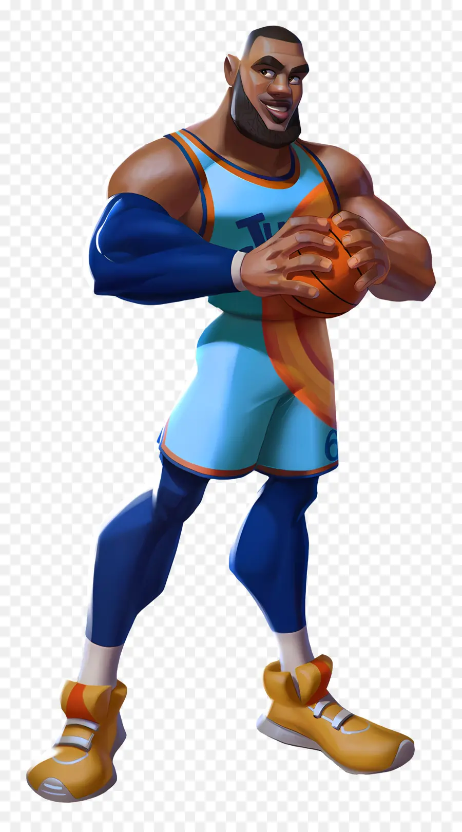 Lebron，Personagem De Jogador De Basquete PNG