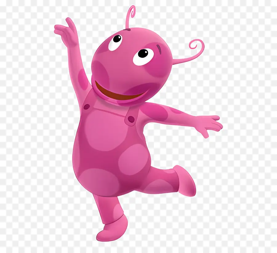 Backyardigans，Criatura Rosa PNG