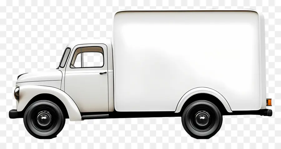 Carro De Entrega，Caminhão De Entrega Branco PNG