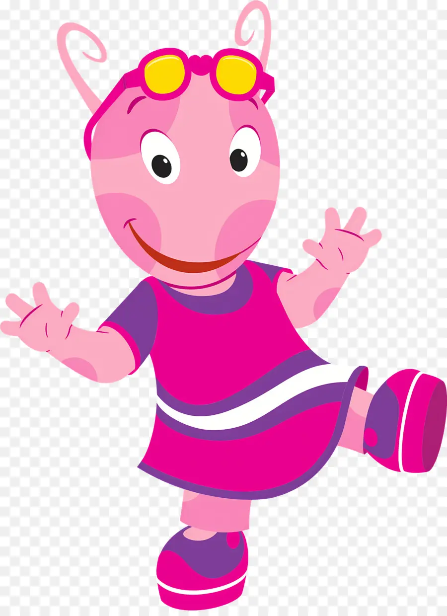 Backyardigans，Formiga Rosa PNG