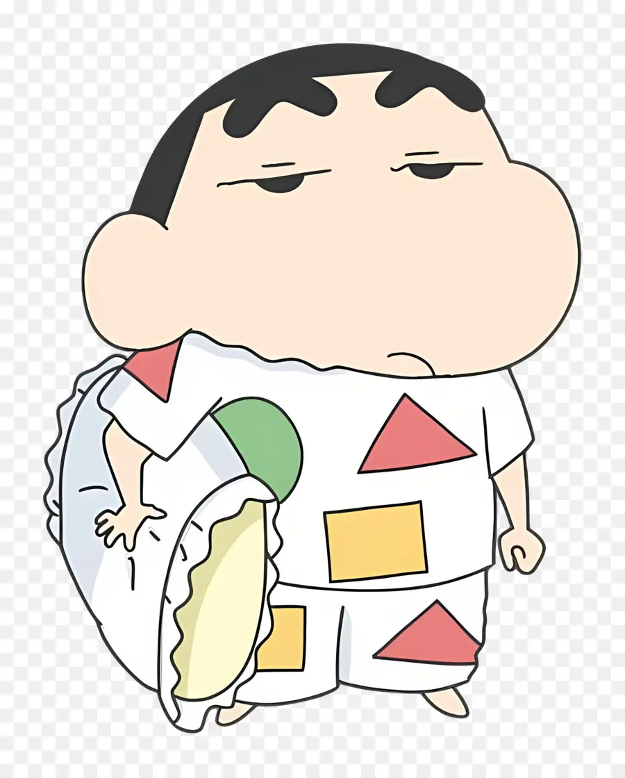 Shinchan，Menino De Desenho Animado De Pijama PNG