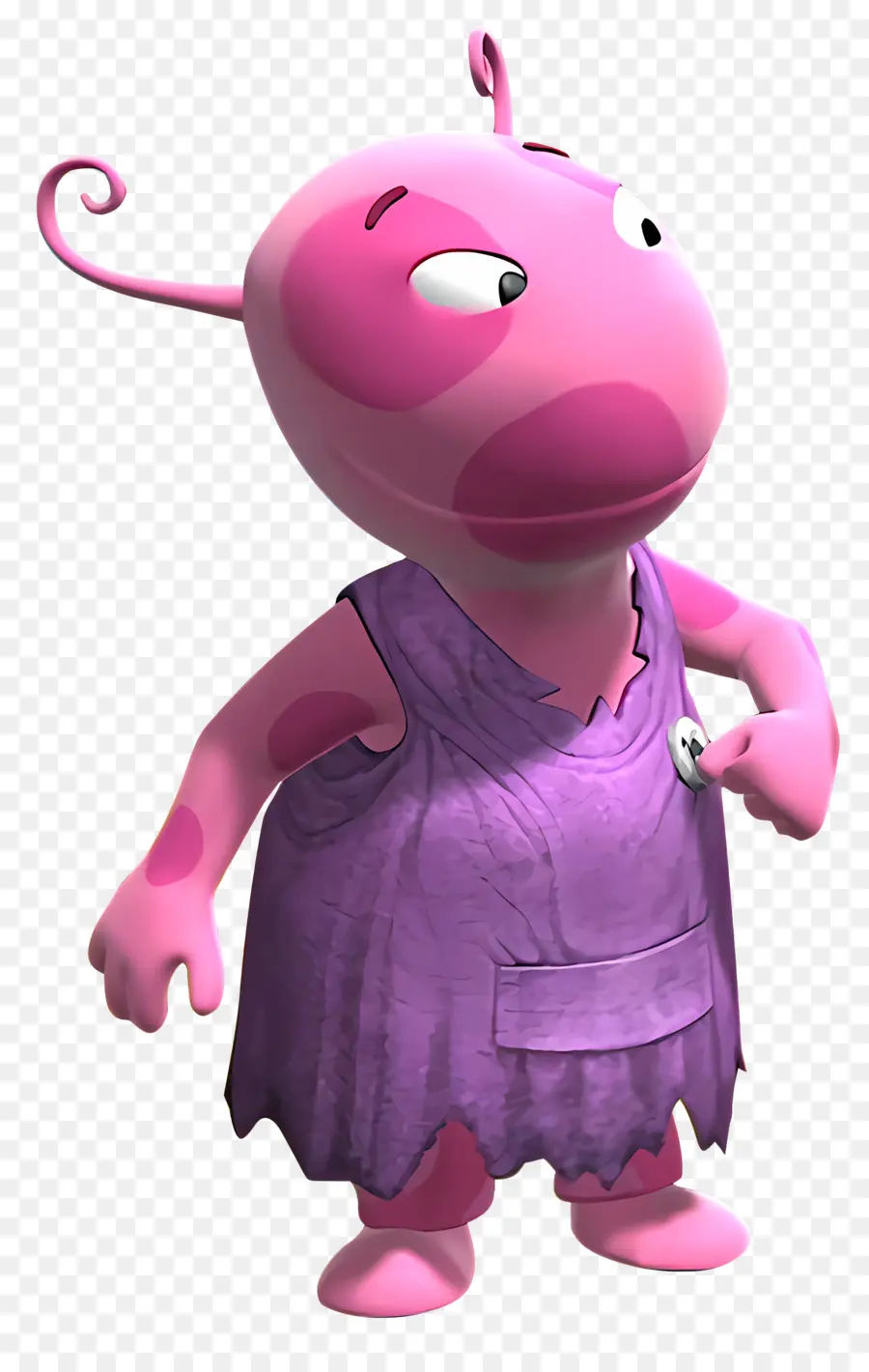 Backyardigans，Alienígena Rosa PNG