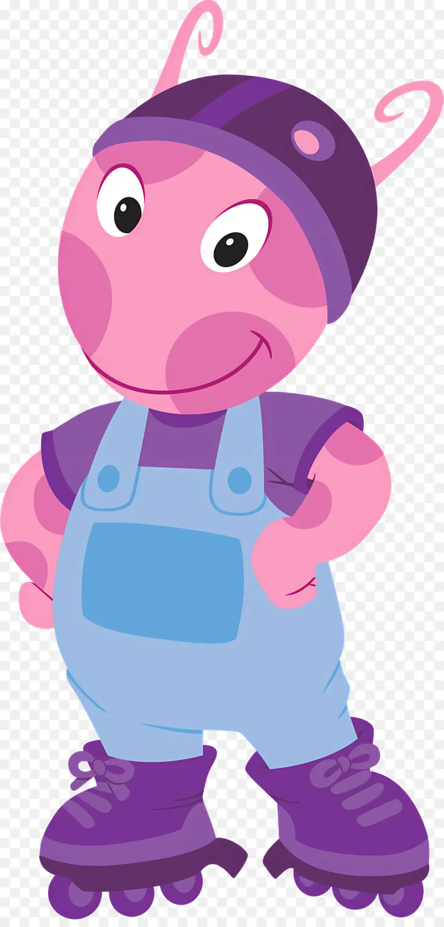 Backyardigans，Personagem Alienígena Rosa PNG