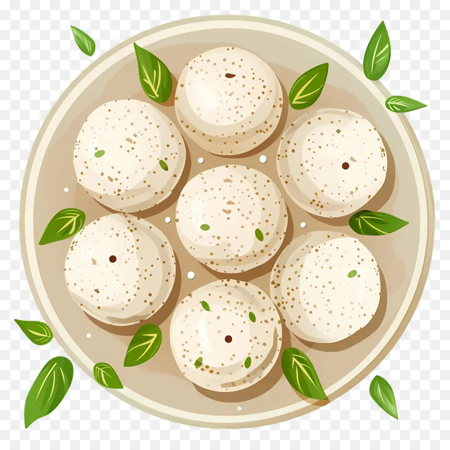 Rasgulla，Bolinhos Cozidos No Vapor PNG