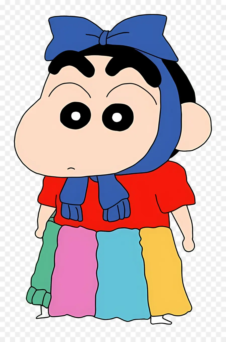 Shinchan，Menino De Desenho Animado Fantasiado PNG