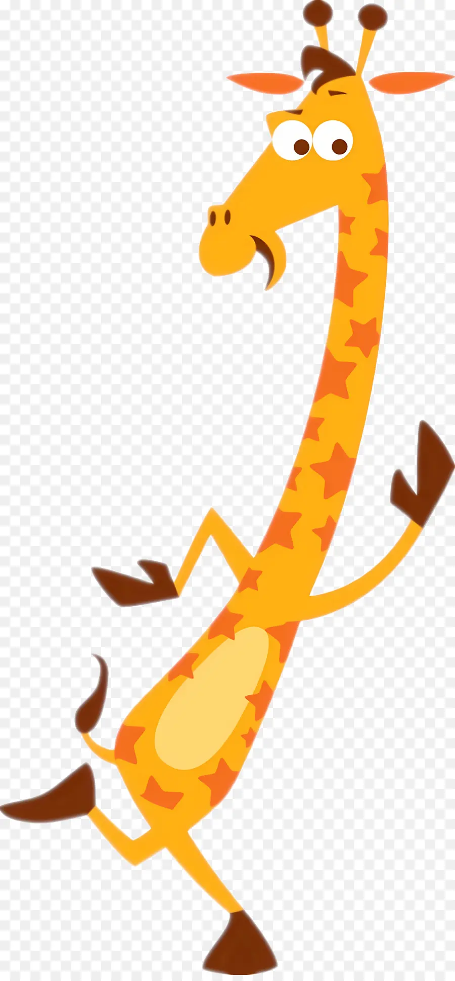 Geoffrey A Girafa，Girafa De Desenho Animado PNG