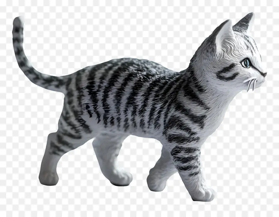 Passeio De Gato，Gato Listrado PNG