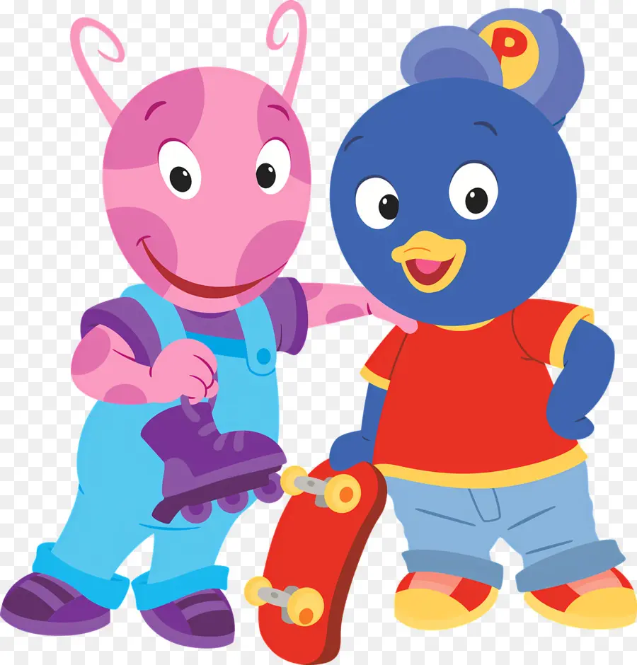 Backyardigans，Amigos Dos Desenhos Animados PNG