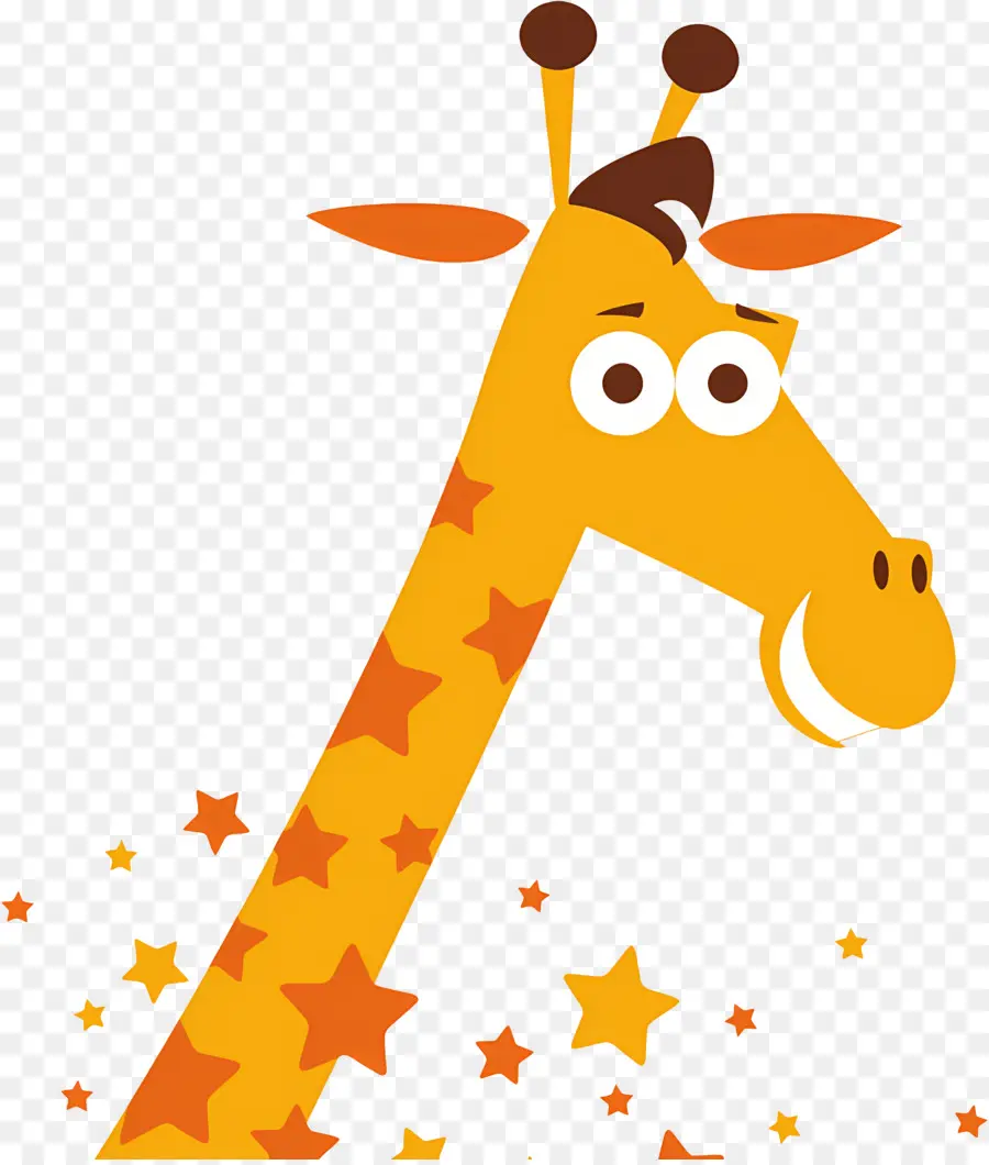 Geoffrey A Girafa，Girafa De Desenho Animado PNG