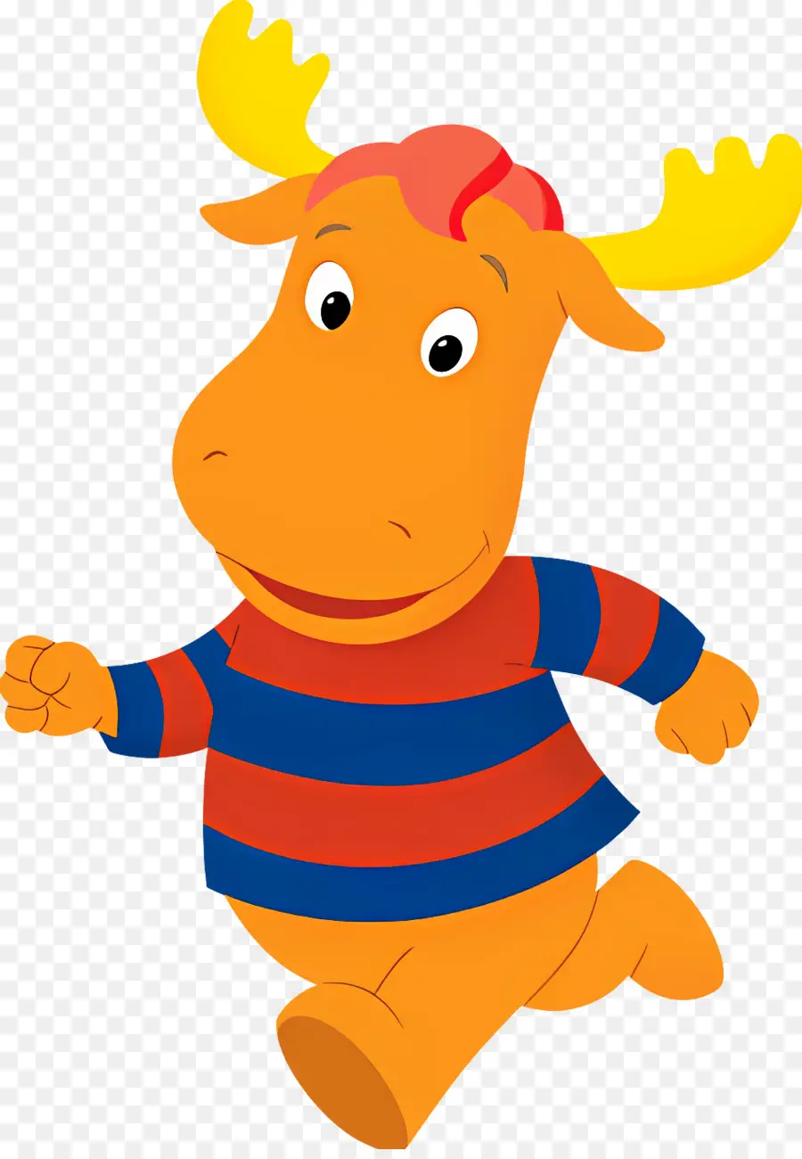 Backyardigans，Alce De Desenho Animado Laranja PNG